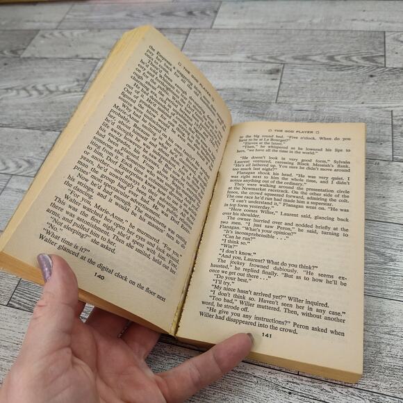 The God Player by Eddie Constantine 1976 First Edition PB Romance FLAWED Binding - Picture 2 of 13